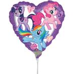 My Little Pony Folie Ballon hart Mini23cm, Hobby en Vrije tijd, Nieuw, Verzenden