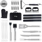 2eChoix | TTD® Premium BBQ Accessories Set 30-piece - BBQ, Ophalen of Verzenden, Nieuw