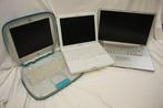 Lot of 3 vintage Apple notebooks - iBook G3 Clamshell,, Nieuw