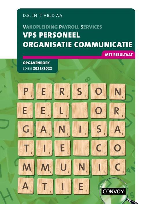 VPS Personeel Organisatie Communicatie 2021-2022 Opgavenboek, Livres, Science, Envoi