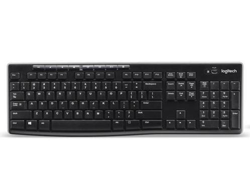 Veiling - Logitech MK270 draadloos toetsenbord en muis QWERT, Computers en Software, Toetsenborden