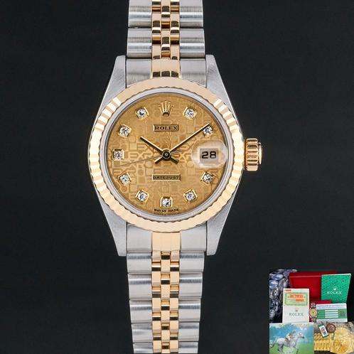 Rolex Lady-Datejust 26 79173 uit 2000, Handtassen en Accessoires, Horloges | Dames, Verzenden