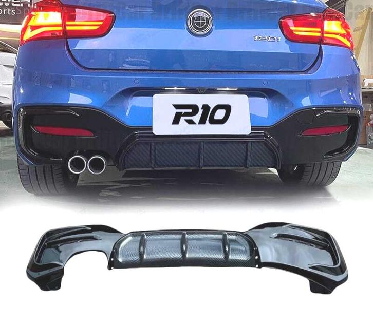 Diffuseur Pour Bmw F20 Lci 15-19 Look M-Performance Carbone, Auto-onderdelen, Carrosserie, Verzenden