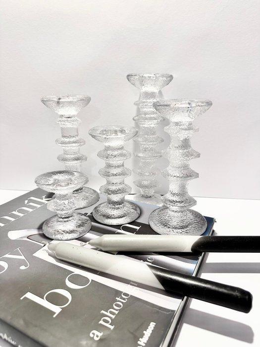 Iittala - Timo Sarpaneva - Kandelaar Festivo (5) - Bevroren, Antiek en Kunst, Antiek | Meubels | Stoelen en Sofa's