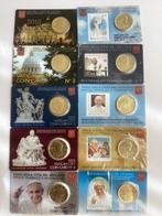 Vaticaan. Coin Card 2010/2014 (10 stuks) (Zonder, Postzegels en Munten