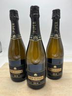 2014 Piper Heidsieck, Vintage - Champagne Brut - 3 Flessen, Collections, Vins