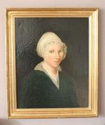 Franse school (XIX) - Portret van een dame uit 1807, Antiek en Kunst, Kunst | Schilderijen | Klassiek