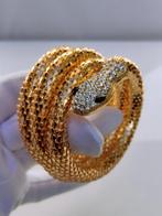 Kenneth Jay Lane - Métal - Bracelet - Enroulement serpent