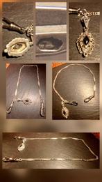 Seltene antike 10 Gramm Silber 800er Taschenuhrenkette, Nieuw
