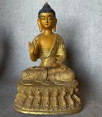 Boeddha in de klassieke Vajrasana-zithouding - Brons - Azië