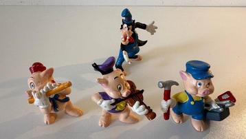 Bullyland - Disney - 4 - Lobo mau e três porquinhos