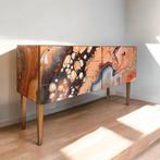 The Vintage Vibe - Dressoir - Hout - Marble, Brons, Antiek en Kunst