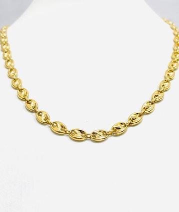 Collier - 18 carats Or jaune - Fabriqué en Italie