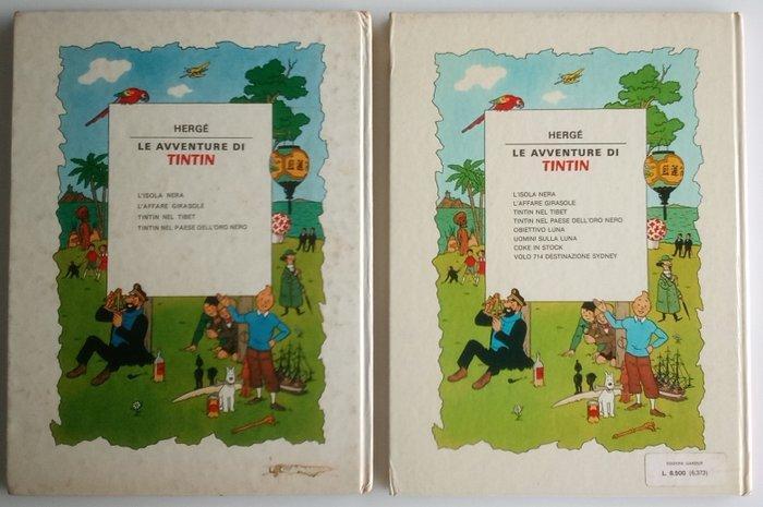 Tintin - Le avventure di Tintin - 4 Comic - Diverse edities, Boeken, Stripverhalen