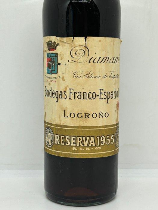 1955 Bodegas Franco-Española, Diamante - Rioja Reserva - 1, Verzamelen, Wijnen