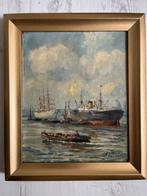 Johan Rockx (1892-1965) - Havengezicht Rotterdam, Antiek en Kunst