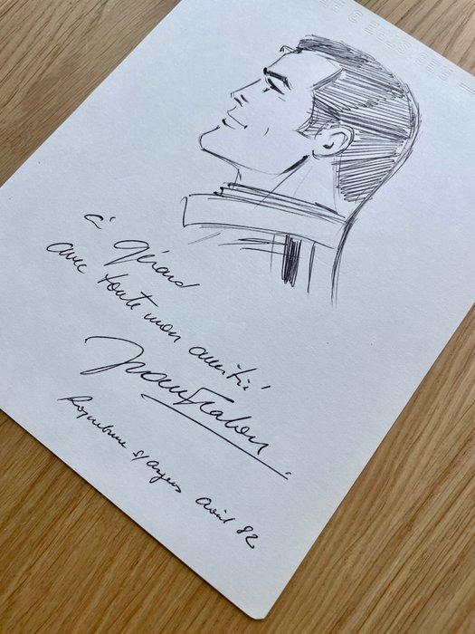 Graton - Michel Vaillant - Dessin dédicacé à Gérard Méano -, Boeken, Stripverhalen