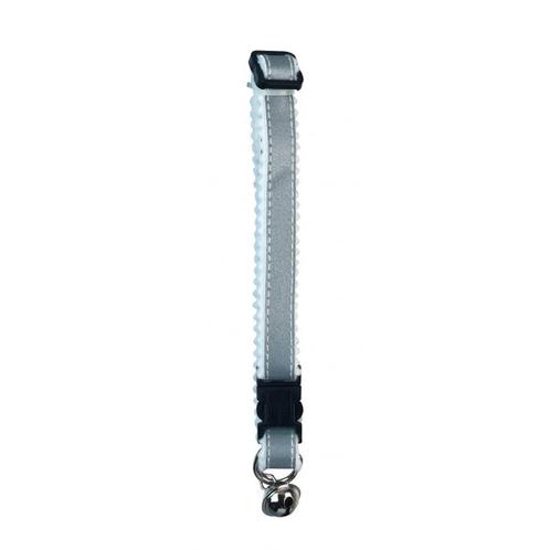 Kattenhalsband, reflecterend grijs - kerbl, Dieren en Toebehoren, Katten-accessoires, Nieuw