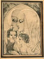 Jan Toorop (1858-1928) - Watersnood en Bezonkenheid,