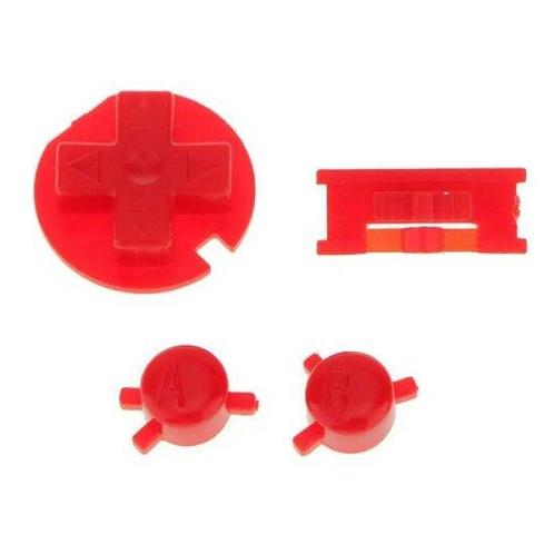Gameboy Color Button Set - Red, Consoles de jeu & Jeux vidéo, Consoles de jeu | Nintendo Game Boy, Envoi