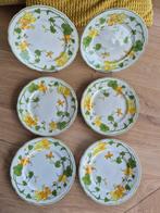 Villeroy & Boch - Ontbijtbord (6) - Geranium - Porselein -, Antiquités & Art