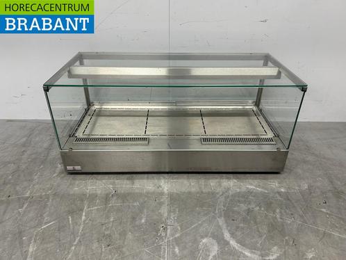 RVS Ubert Warmhoudvitrine Warmtevitrine 106 cm 230V Horeca, Zakelijke goederen, Horeca | Keukenapparatuur, Ophalen of Verzenden