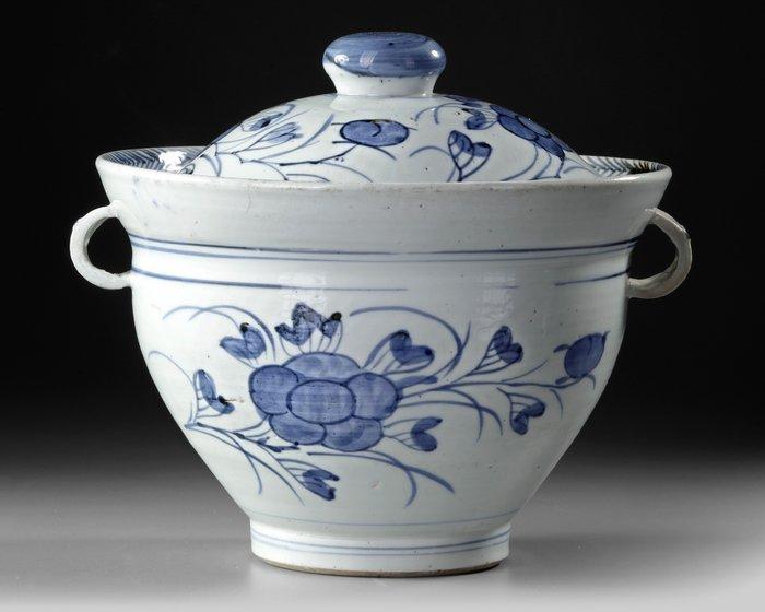 Arita-keramiek bewaardoos met deksel - Porselein - Japan -, Antiek en Kunst, Antiek | Overige Antiek