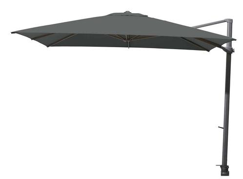 4 Seasons Outdoor Siesta parasol 300 x 300 cm charcoal,, Tuin en Terras, Tuinsets en Loungesets