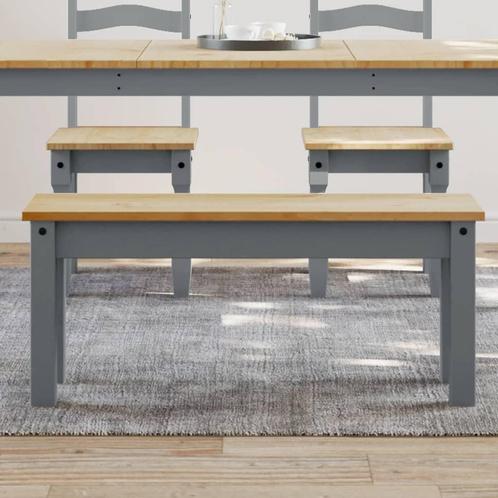 vidaXL Eetkamerbank Panama 105x30x45 cm massief grenenhout, Huis en Inrichting, Stoelen, Nieuw, Verzenden
