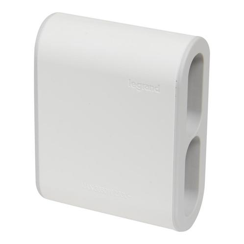 Legrand Domino stopcontact met zijaansluiting 4x2P 2,5A, Doe-het-zelf en Bouw, Elektriciteit en Kabels, Verzenden