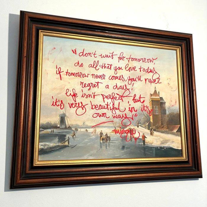 Miggie (1988) - Don’t wait for tomorrow, Antiek en Kunst, Kunst | Schilderijen | Modern