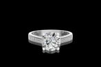 Ring - 14 karaat Witgoud - 2.71ct. tw. Diamant (Lab-grown) -, Nieuw