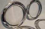 Lichtranden patrijspoort zonder glas (4) - Verchroomd -