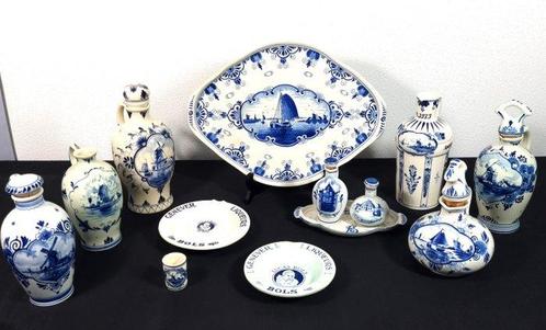 Delft, Plateelbakkerij - Kruik (13) - dienblad, kruiken,, Antiek en Kunst, Antiek | Glaswerk en Kristal