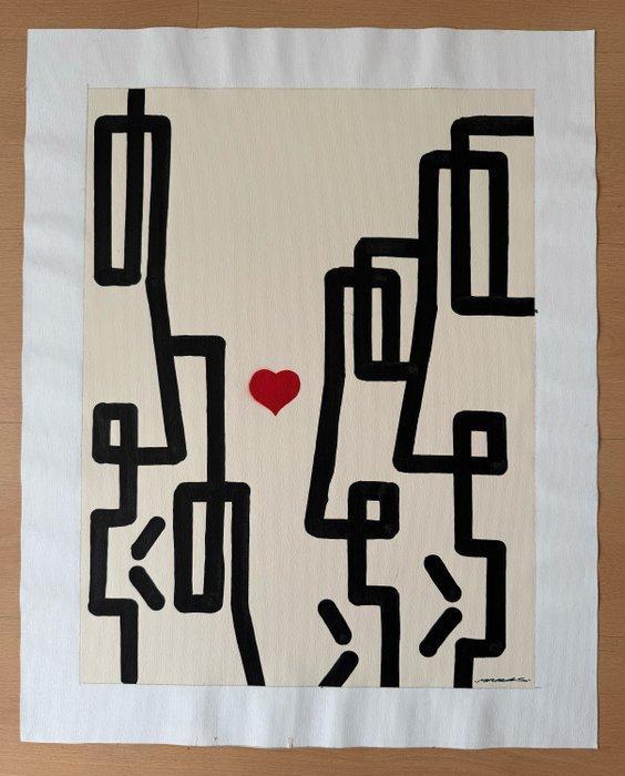 MrKas - You attract what you send out, Antiek en Kunst, Kunst | Schilderijen | Modern