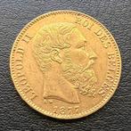 Belgique. Léopold II. 20 Francs 1877