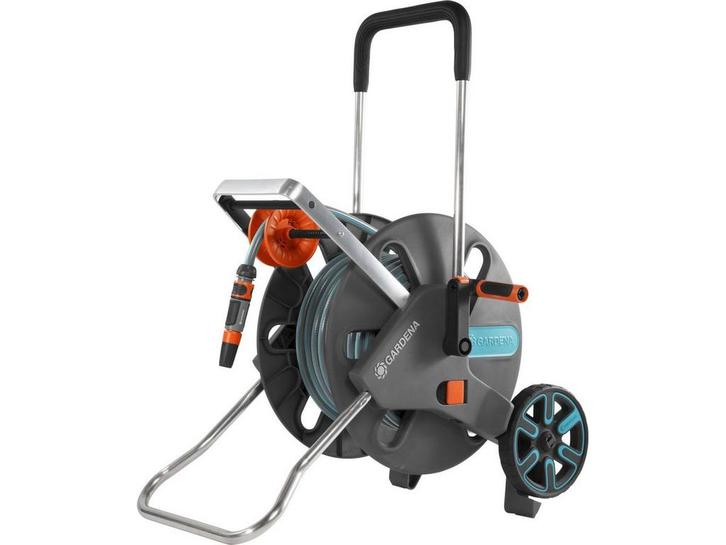 GARDENA CleverRoll L Easy - Slangenwagen - 50 m slang -, Tuin en Terras, Tuinslangen, Zo goed als nieuw, Verzenden