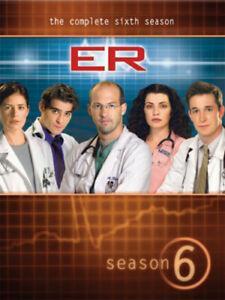 ER: The Complete Sixth Season DVD (2006) Maria Bello cert 15, CD & DVD, DVD | Autres DVD, Envoi