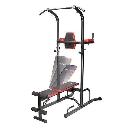 Multifunctionele halterbank met pull-up bar en verstelbar..., Sport en Fitness, Fitnessmaterialen, Nieuw, Ophalen of Verzenden