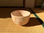 Japanse Chawan (theekopje), licht Shino-stijl steengoed,