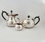 Theeservies - Antique E. P. B. M Silver Plated Tea Set -, Antiquités & Art
