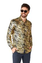 Tijger Goud Overhemd Heren OppoSuits, Vêtements | Hommes, Verzenden