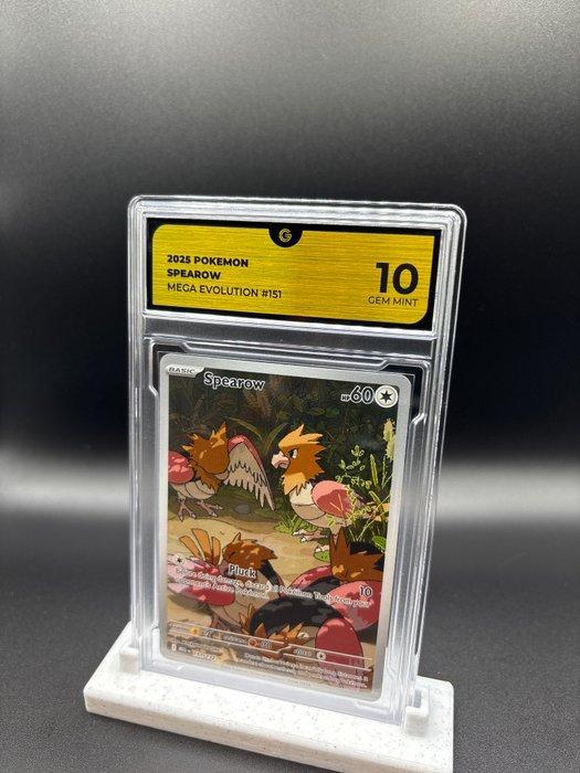 Pokémon - 1 Graded card - Spearow Mega Evolution 151 Full, Hobby & Loisirs créatifs, Jeux de cartes à collectionner | Pokémon