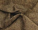 Prachtig hooggewicht tweed 400 x 140 cm - katoen en wol -, Antiek en Kunst, Antiek | Tapijten, Tafelkleden en Textiel