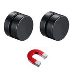 Fako Bijoux® - Oorbellen - Magneet - Magnetisch - RVS - 6mm, Handtassen en Accessoires, Verzenden, Nieuw
