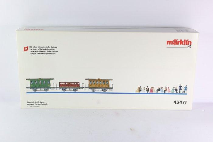 Märklin H0 - 43471 - Modeltrein personenwagonset (1) -, Hobby en Vrije tijd, Modeltreinen | H0