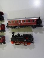Märklin H0 - 3090 - Modeltrein (5) - Stoomlocomotief met 4, Hobby en Vrije tijd, Modeltreinen | H0, Nieuw