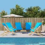 vidaXL Strandhanddoeken 6 st 400 g/m² 60x135 cm stof, Huis en Inrichting, Verzenden, Nieuw