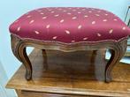 Voetbankje - Walnoot - voetensteun vintage, Antiek en Kunst