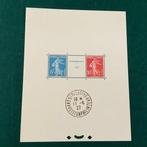 France 1927 - Ilot de Strasbourg - Yvert blok 2a, Postzegels en Munten, Postzegels | Europa | Frankrijk, Gestempeld